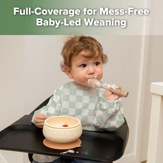 Haakaa Long-sleeved Smock Bib