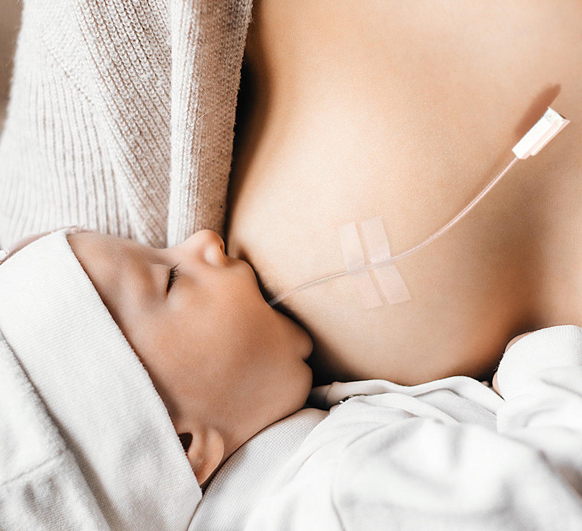 Silicone Feeding Tube Set.