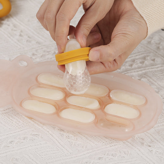 Pineapple Silicone Nibble Tray (with Label Slot).