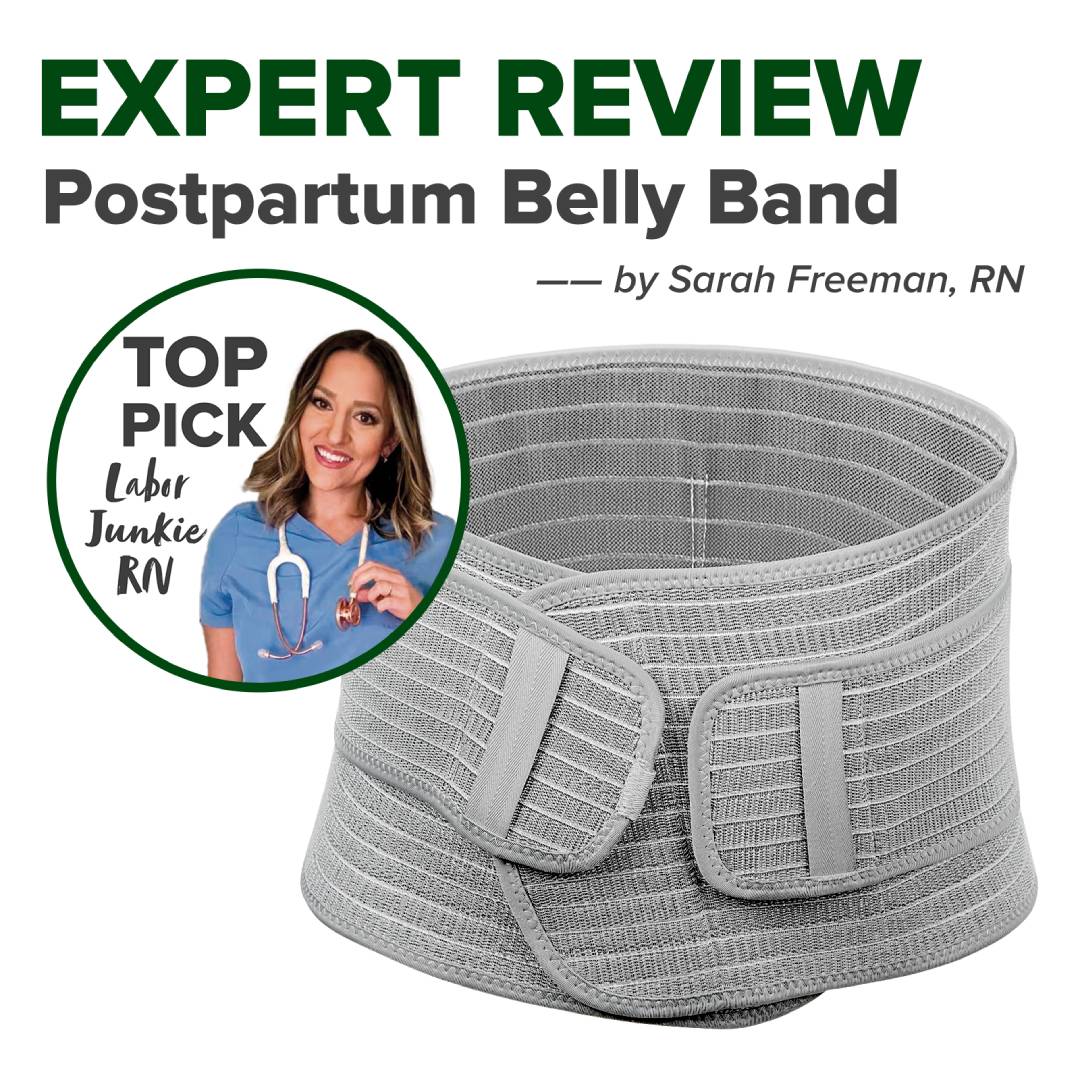 Labor Junkie RN's Honest Review of the Haakaa Postnatal Belly Band