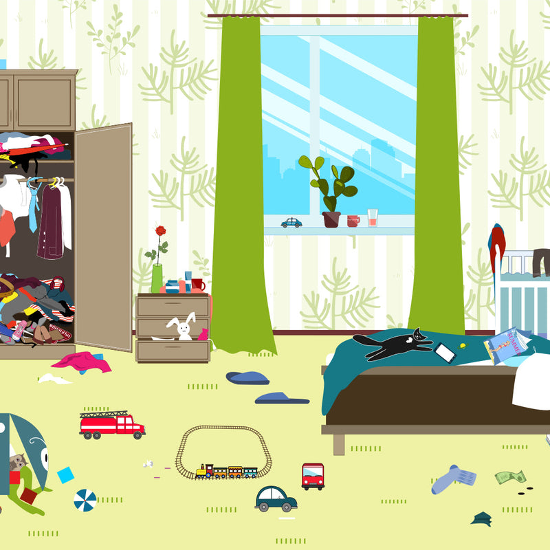 Messy Children's Room