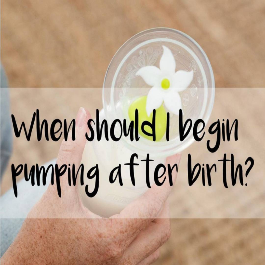 Mother breastfeeding and pumping
