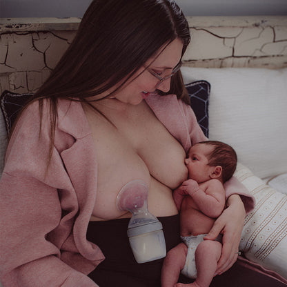 Generation 3 160/250ml Silicone Breast Pump