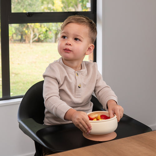 Silicone Mushroom Bowl & Bendy Cutlery Set