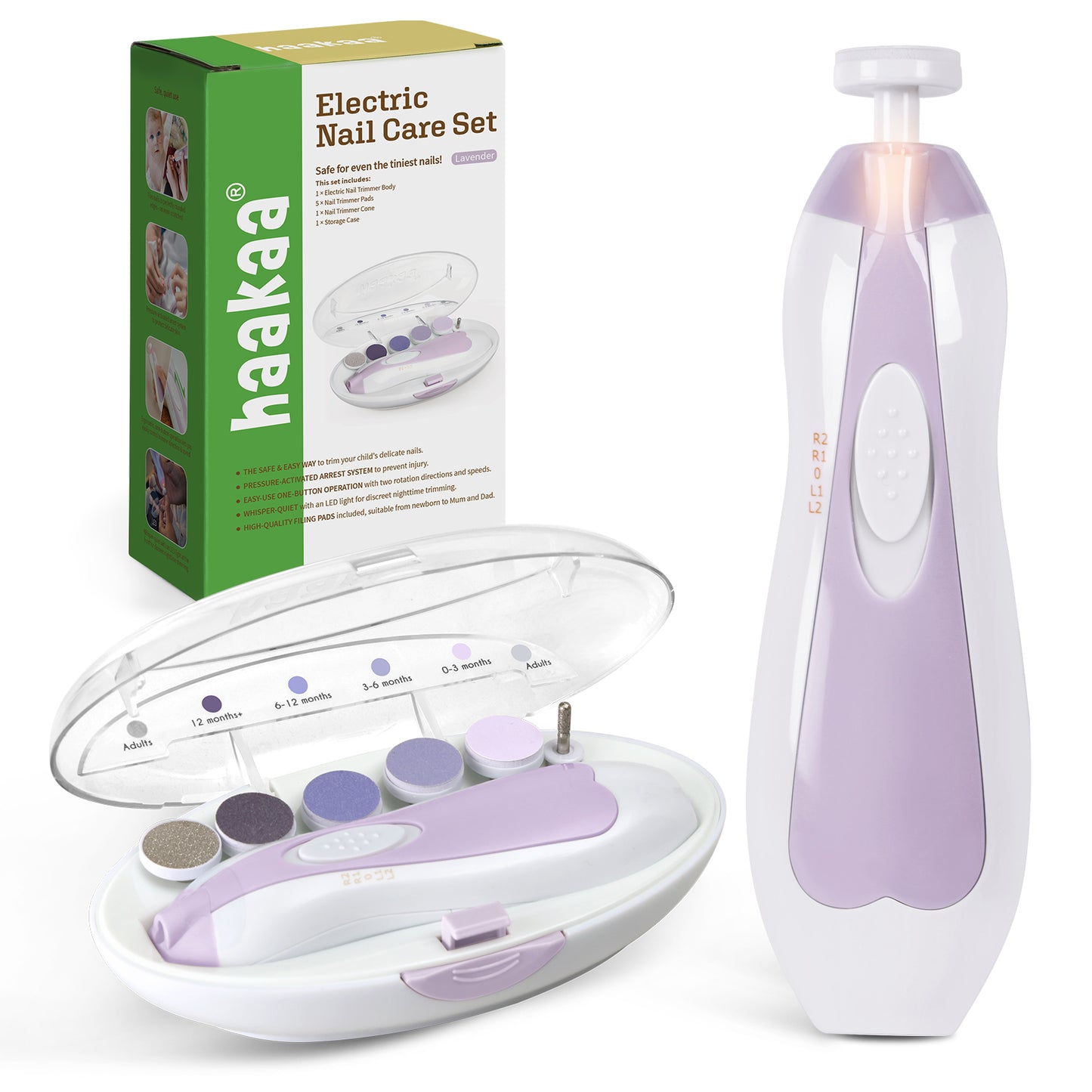 Electric Baby Nail Trimmer – Safe Nail File for Newborns