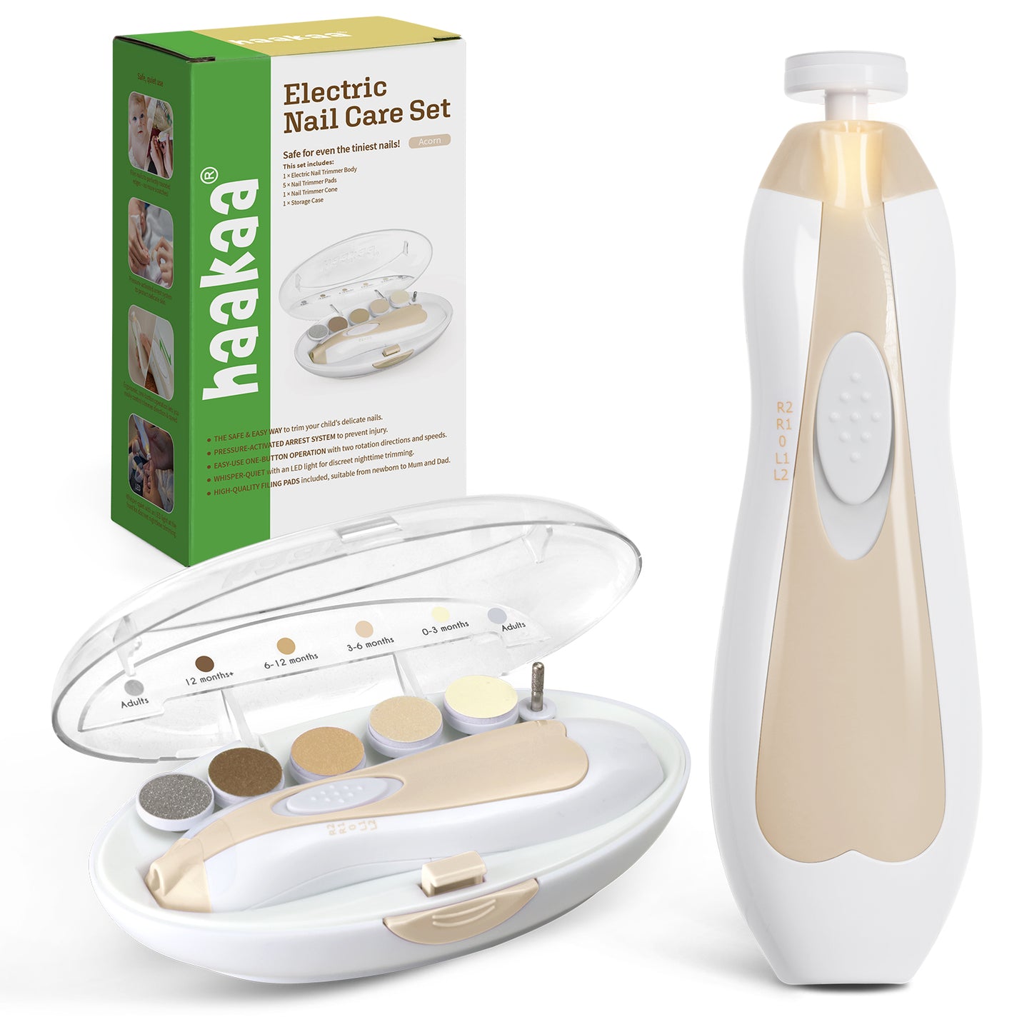 Electric Baby Nail Trimmer – Safe Nail File for Newborns