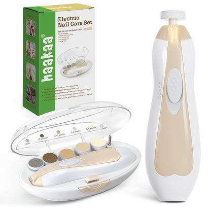 Electric Baby Nail Trimmer – Safe Nail File for Newborns