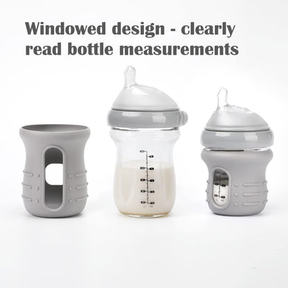 Silicone Glass Baby Bottle Cover