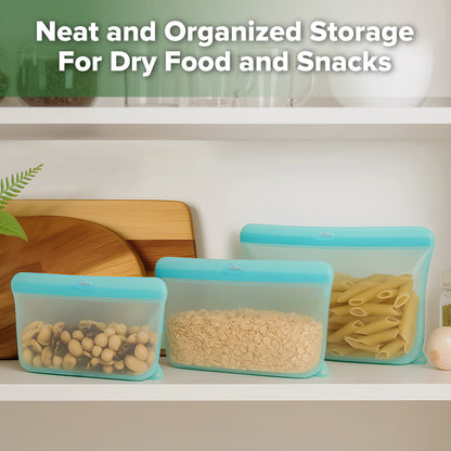 Dot Seal Silicone Storage Bag Set