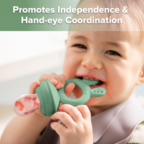 Fresh Food Feeder and Silicone Nibble Tray Set