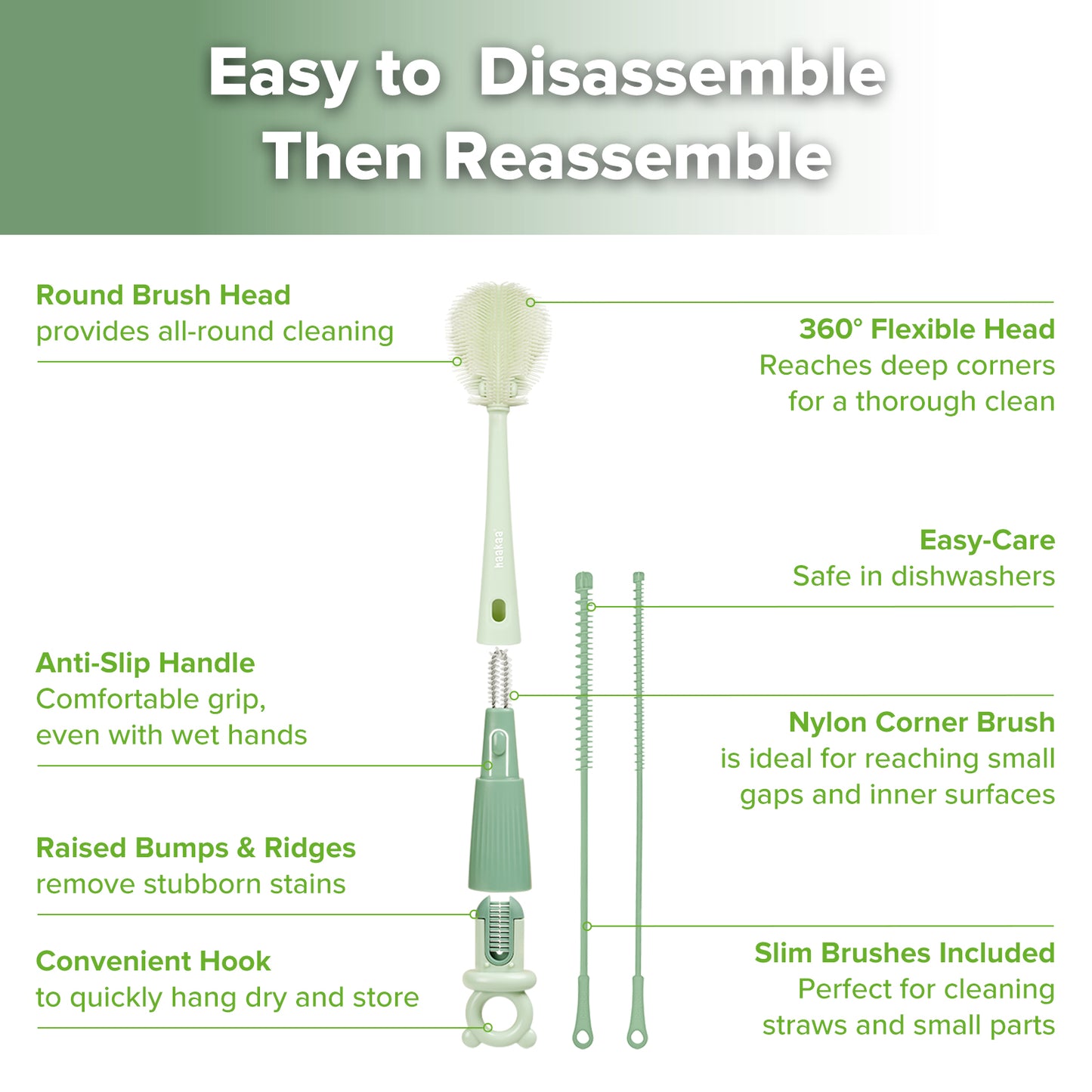 5-in-1 Cleaning Brush Set