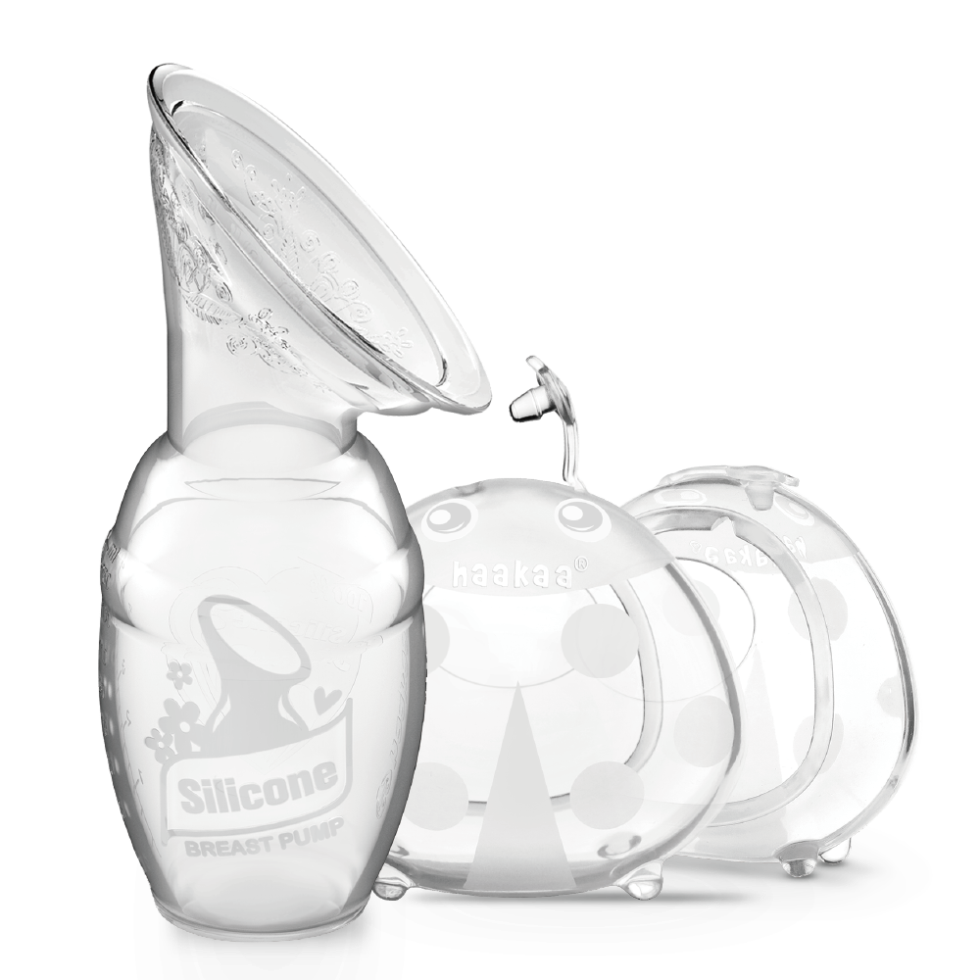 Silicone Ladybug Milk Collectors and Pump Set