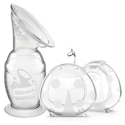 Silicone Ladybug Milk Collectors and Pump Set