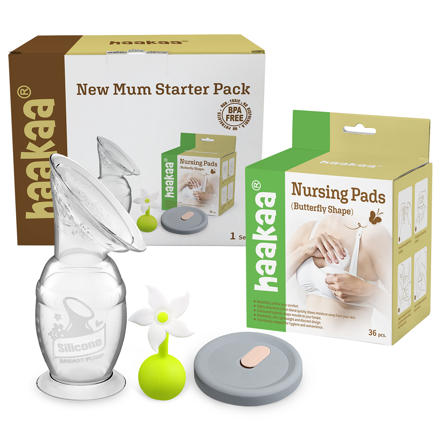 New Mum Starter Pack - White Stopper (Generation 2 150ml Pump)