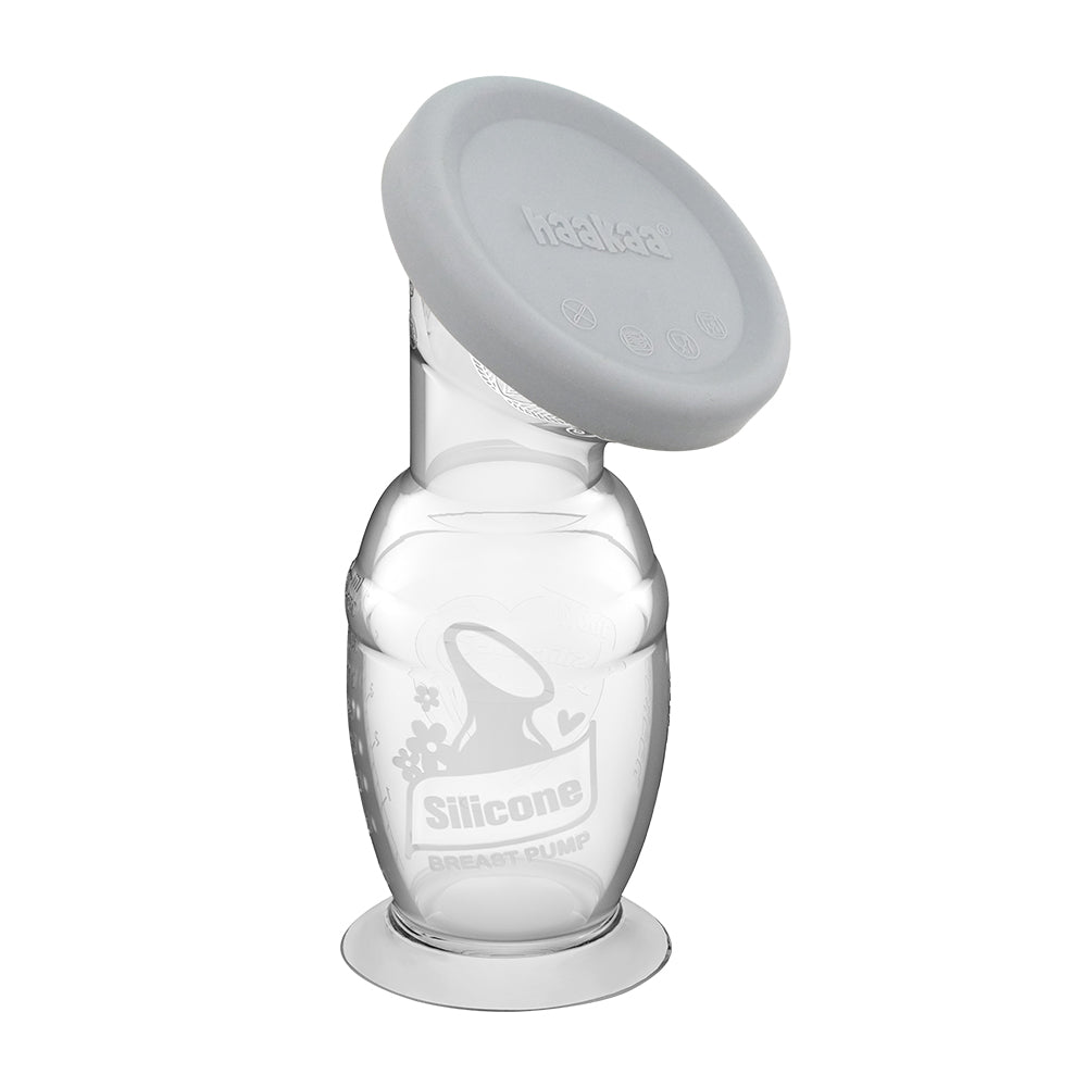 Generation 2 100/150ml Silicone Breast Pump with Suction Base & Silicone Cap Gift Box
