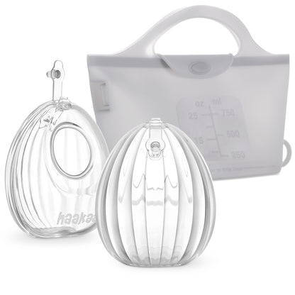 Shell Wearable Medical-Grade Silicone Pump (75ml | 120ml)