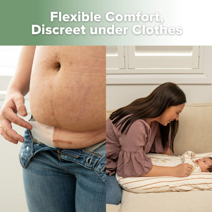 Haakaa Mum C-Section Scar Silicone Patches - 6pc (3 x 0.5mm + 3 x 1mm)