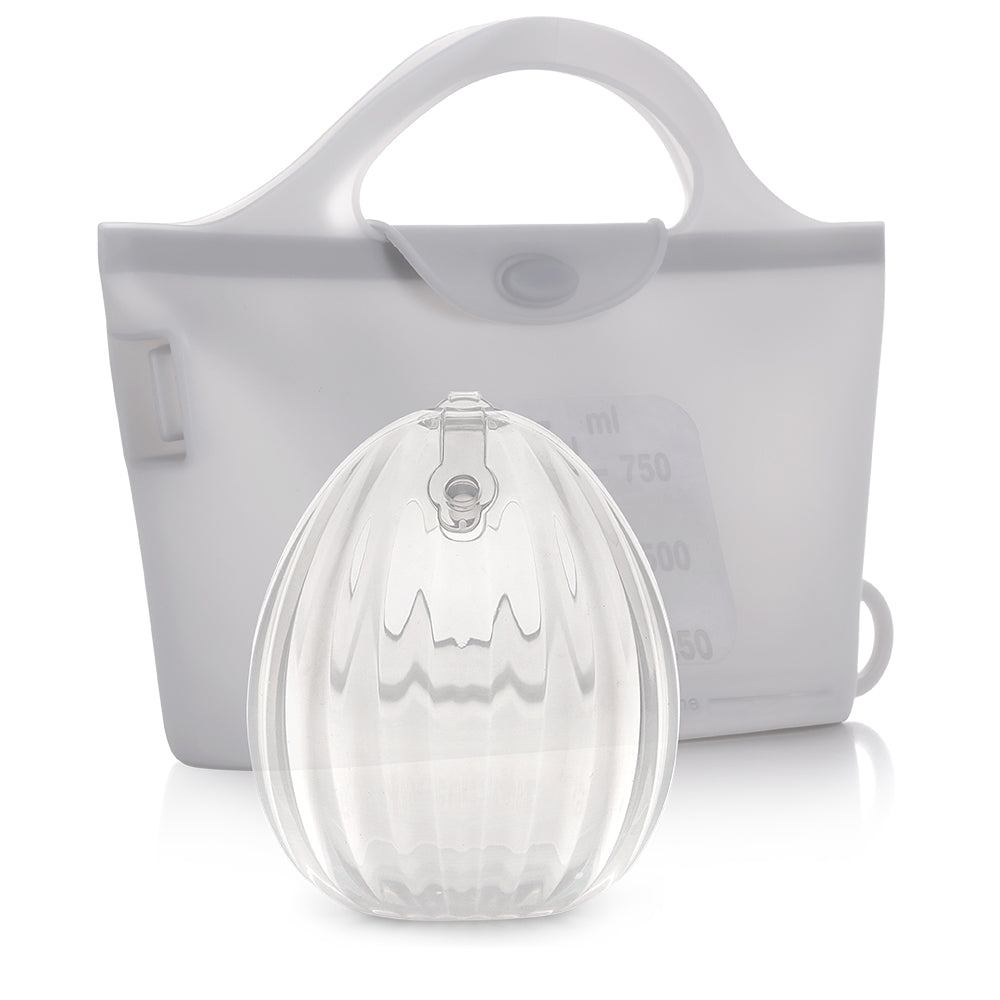 Shell Wearable Medical-Grade Silicone Pump (75ml | 120ml)