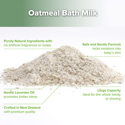 Oatmeal Baby Bath Milk - NZ Made 500g