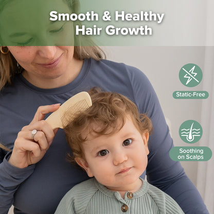 Wool Baby Hairbrush
