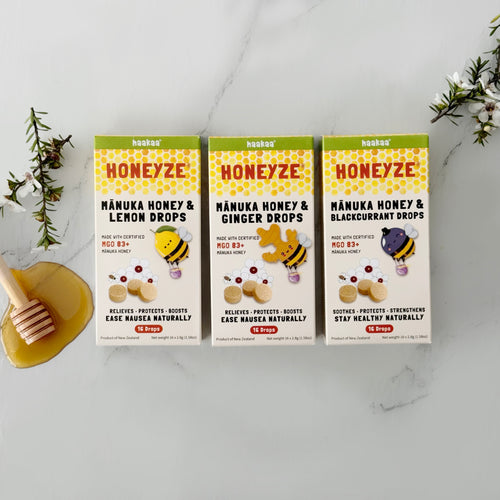 Honeyze Manuka Honey Drops - New Zealand Made
