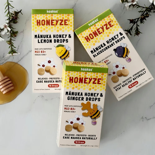 Honeyze Manuka Honey Drops - New Zealand Made