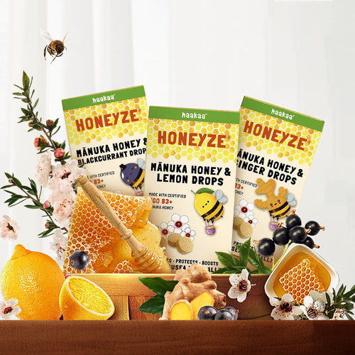Honeyze Manuka Honey Drops - New Zealand Made