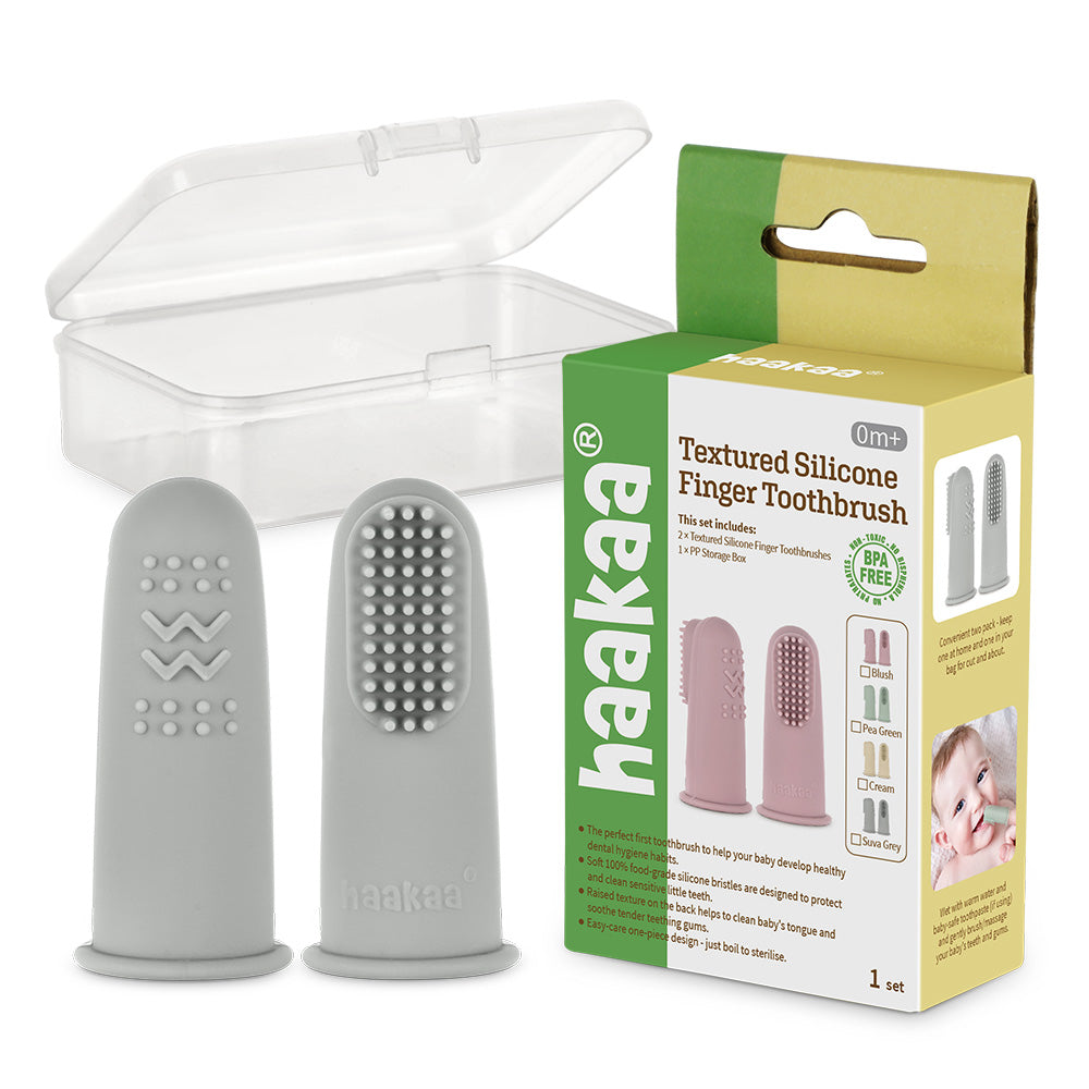 Silicone Finger Toothbrush 2pc