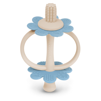 Silicone Twin Flower Teether