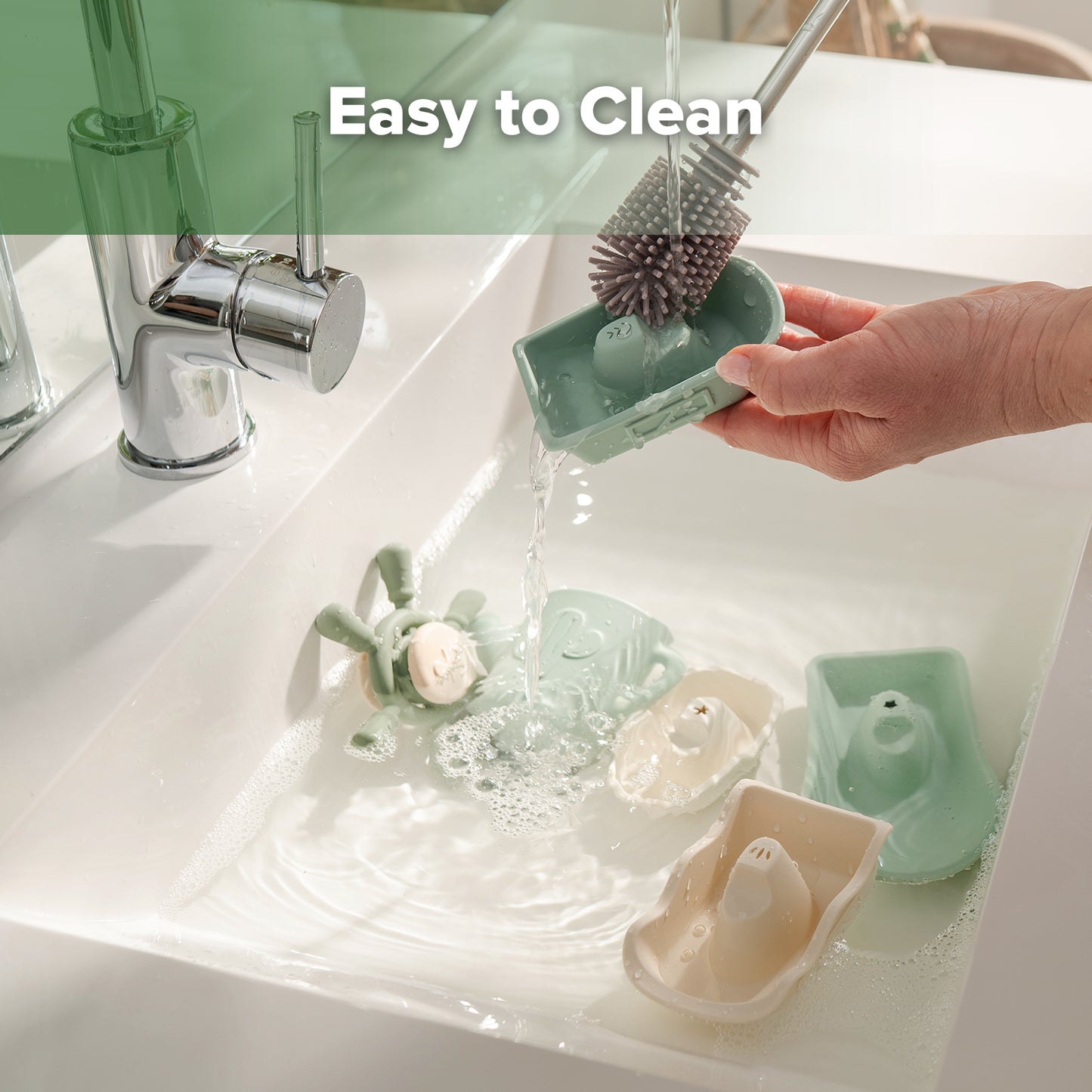 Nautical Silicone Bath Toy Set