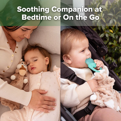 Snuggle Squirrel & Acorn Teether Blanket Combo