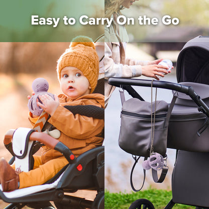 Haakaa Octopus Rattle Teether