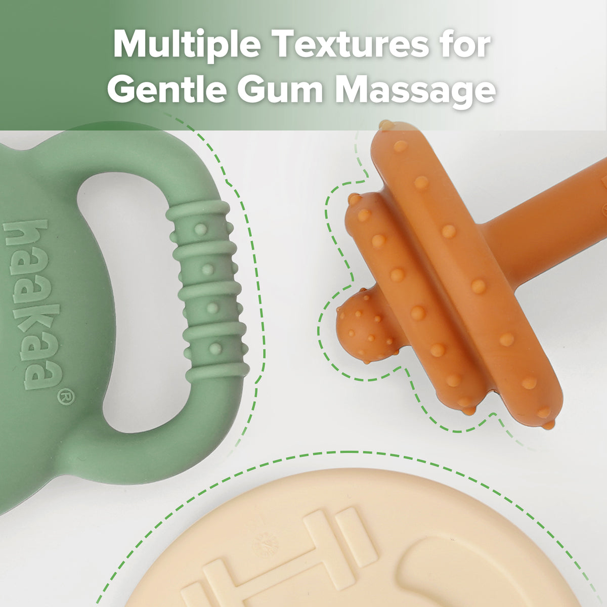 Little Lifters Silicone Teether Set