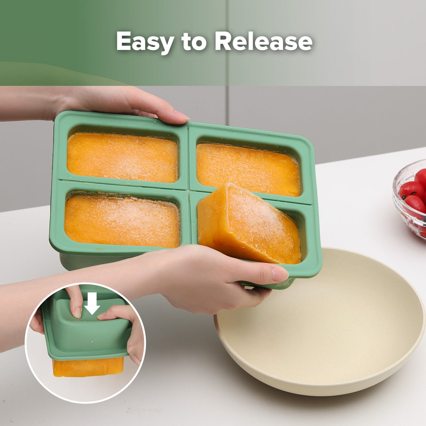 Sturdy Silicone Freezer Tray