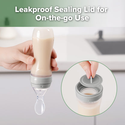 Silicone Baby Food Dispensing Spoon (120ml)