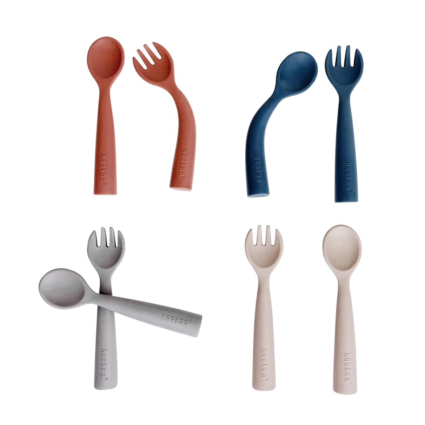 Bendy Silicone Cutlery Set