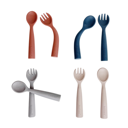 Bendy Silicone Cutlery Set