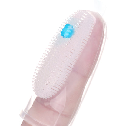 Silicone Finger Toothbrush set 2pcs (S&L) | Haakaa.