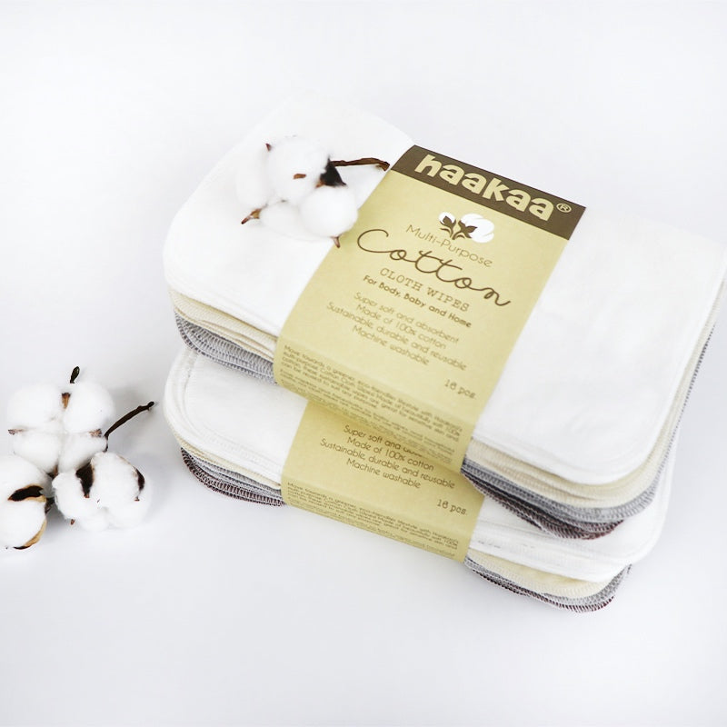 Cotton Cloth Wipes | Haakaa.