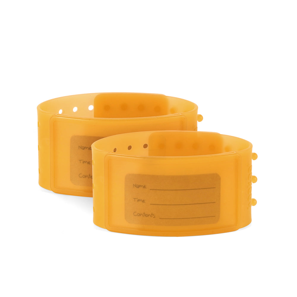 Silicone Adjustable Label Holder ( 2pcs / 4pcs ).