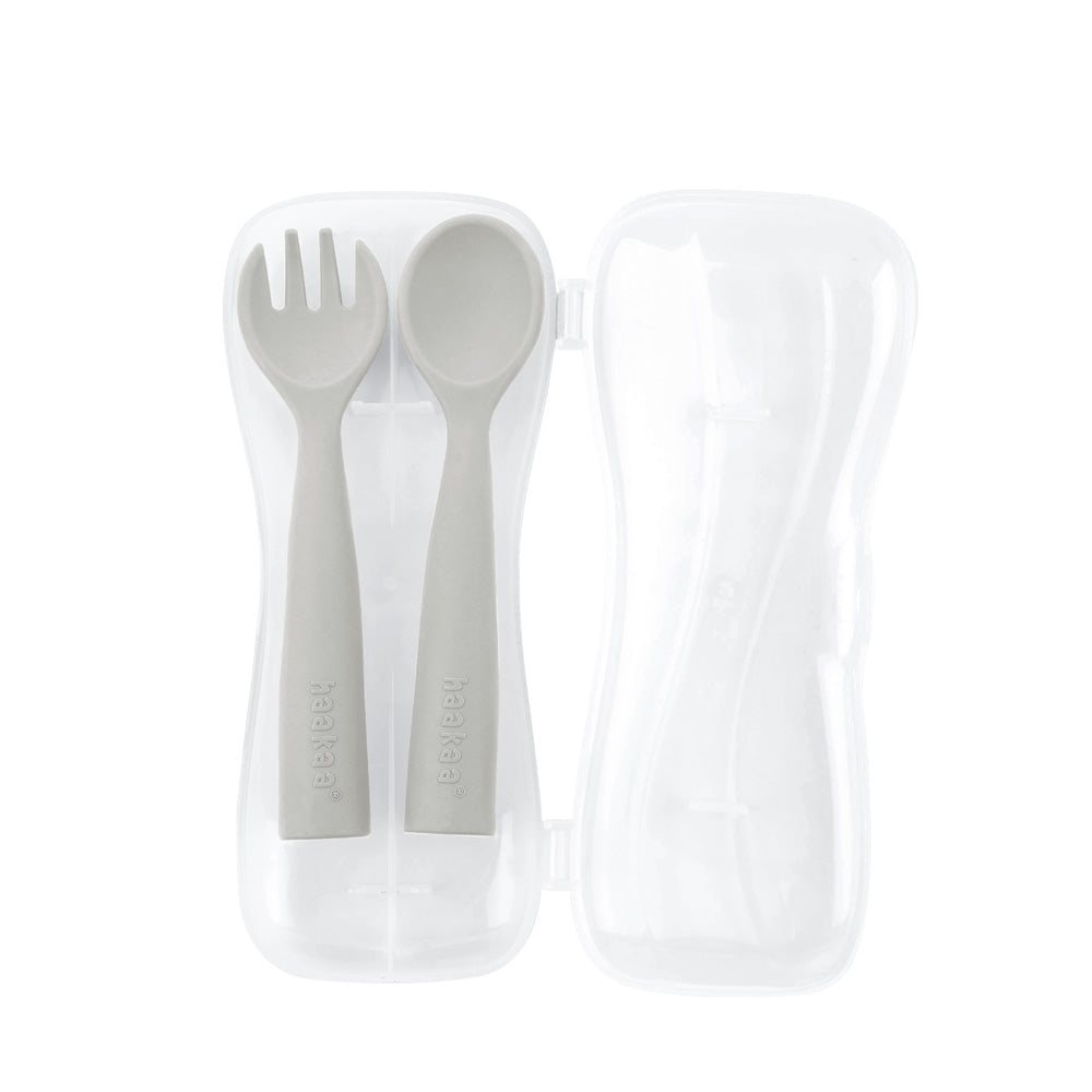 Bendy Silicone Cutlery Set | Haakaa.