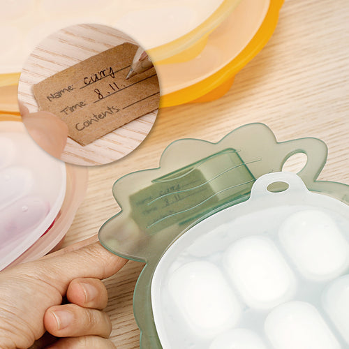 Pineapple Silicone Nibble Tray (with Label Slot)