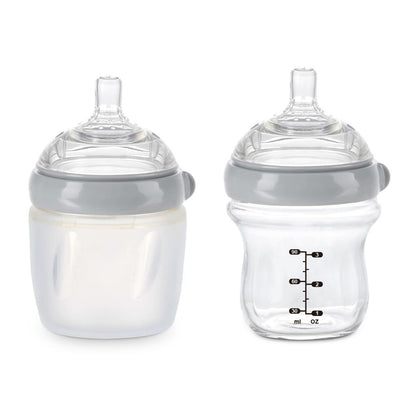 Generation 3 Silicone Bottle Anti-Colic Nipple (S/M/L) - 2pcs | Haakaa.