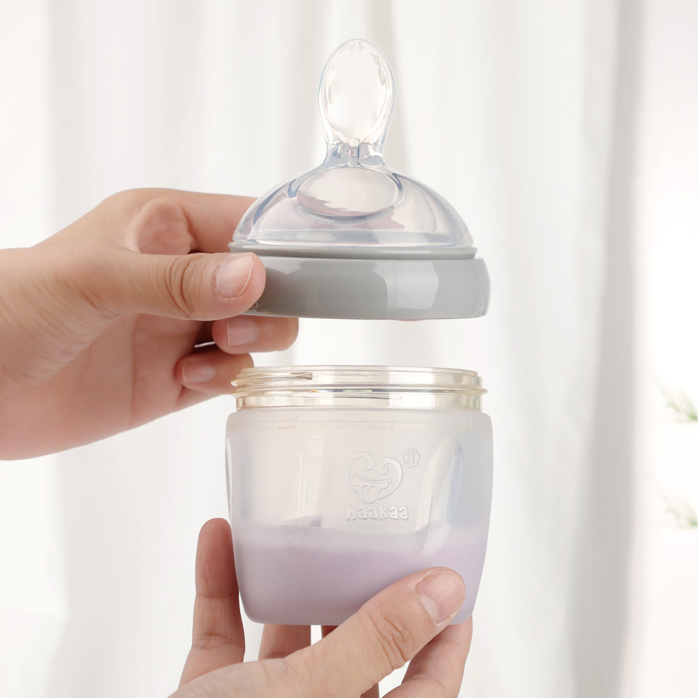 Generation 3 Silicone Feeding Spoon Bottle (160/250ml) | Haakaa.