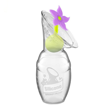 Generation 1 100ml Breast Pump & Flower Stopper Combo | Haakaa.
