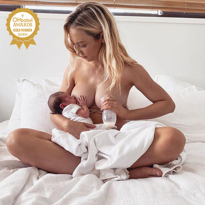 Generation 2 100/150ml Silicone Breast Pump with Suction Base & Silicone Cap Gift Box | Haakaa.