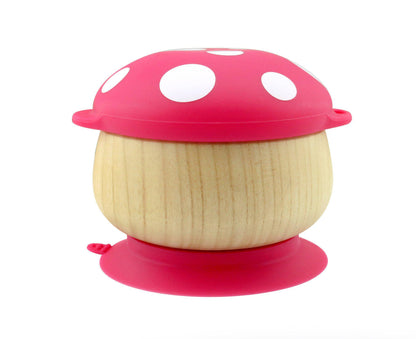 Wooden Mushroom Bowl | Haakaa.